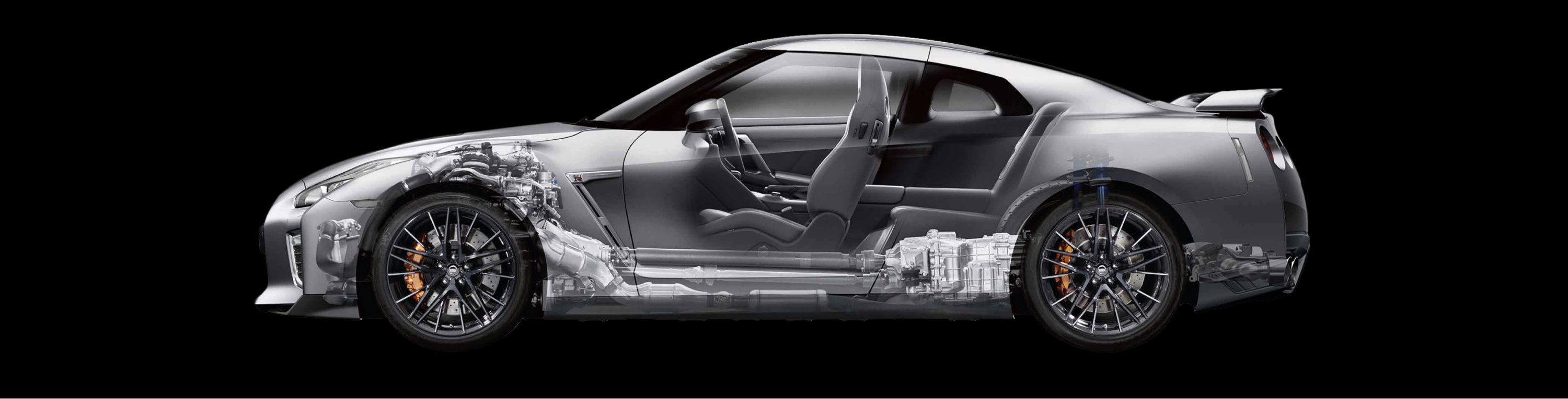 Nissan cutaway view